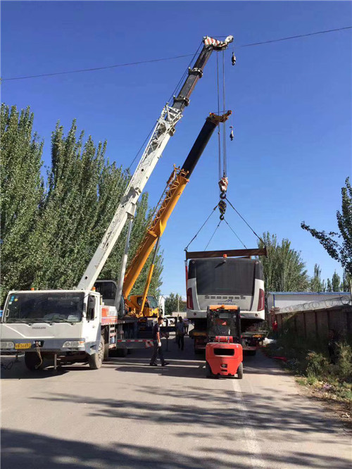 兴业县港口集装箱搬运案例